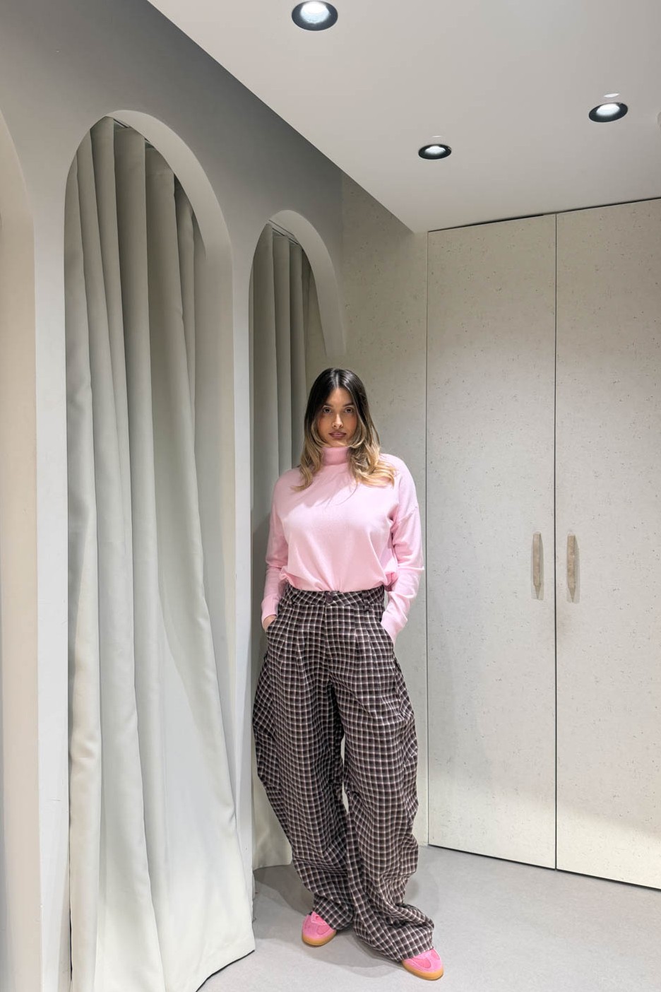 Παντελόνι Baggy Μάλλινο