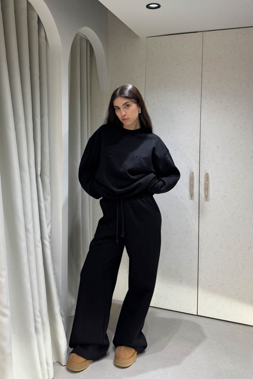 Φούτερ Oversized Smile