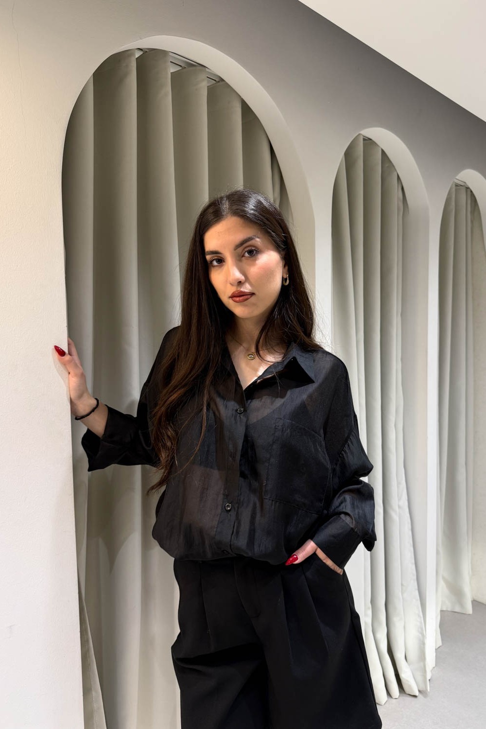 Πουκάμισο Διάφανο