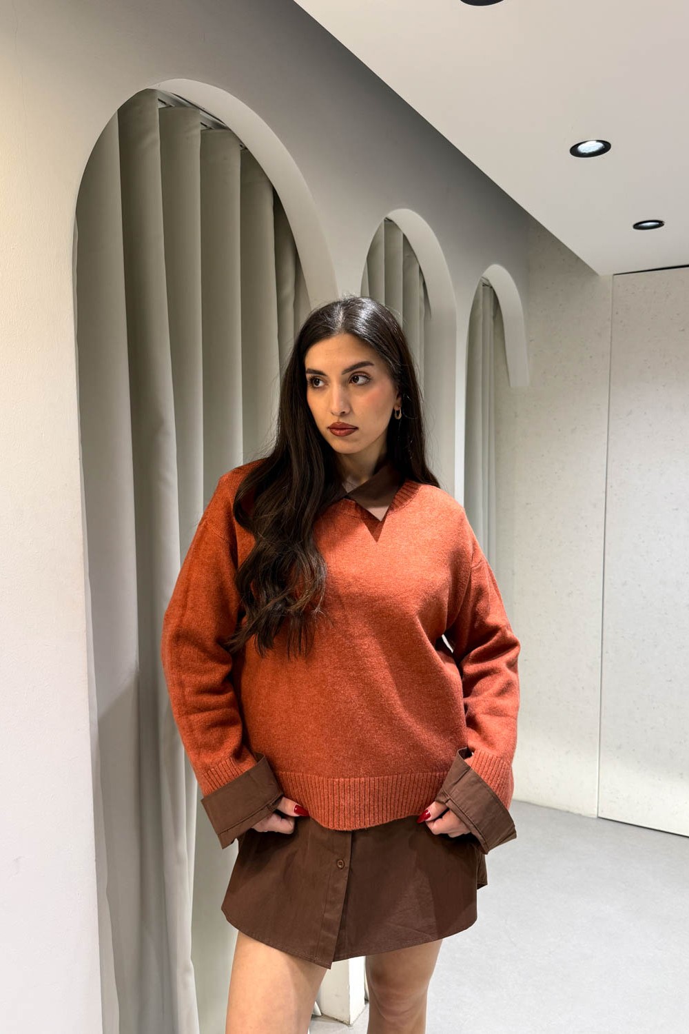 Πουλόβερ Ροζ