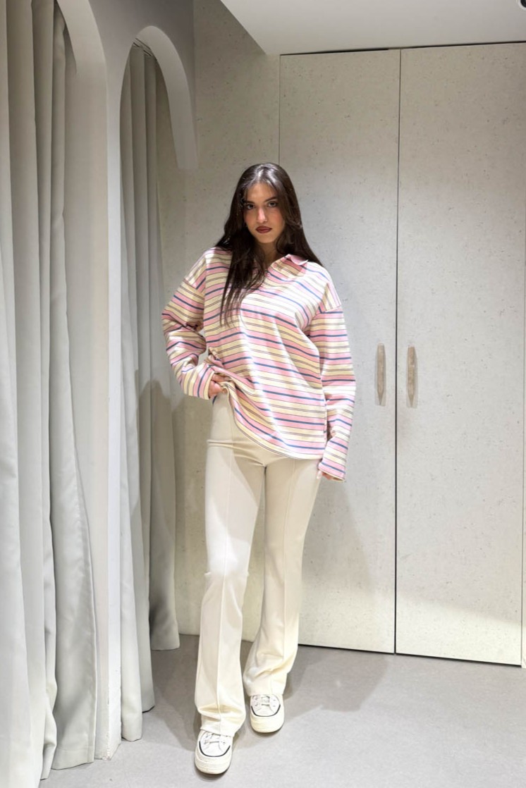 Παντελόνι Εφαρμοστό με Φερμουάρ