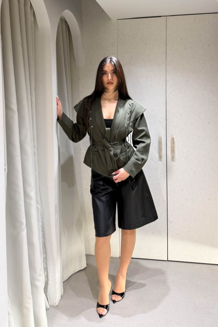 Σακάκι Heart με Σχοινιά