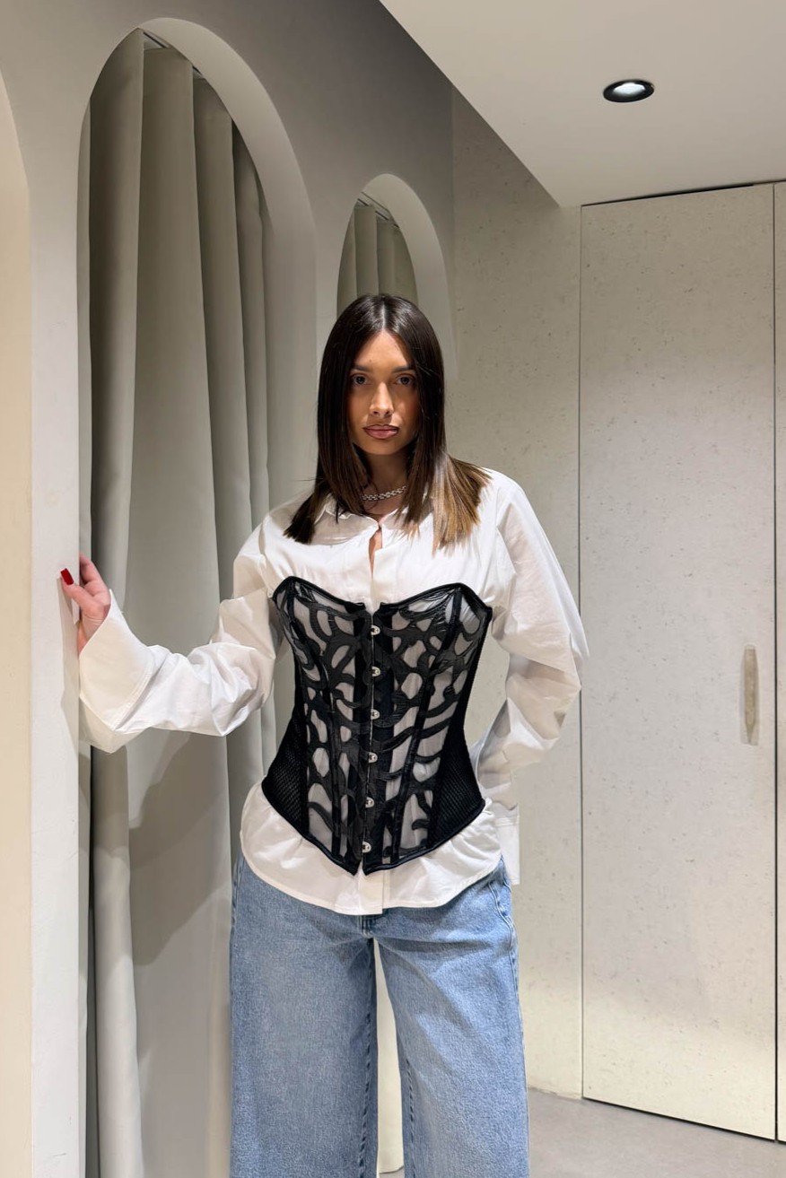 Κορσές Διχτυωτός Διάφανος