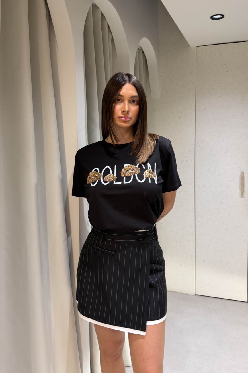 T-shirt Dog με Strass