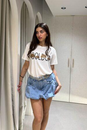 Φούστα Balloon Jean Mini