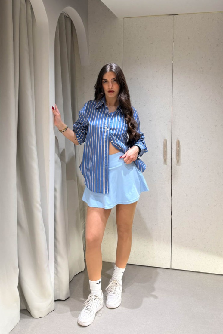 Πουκάμισο Ρίγα Oversized