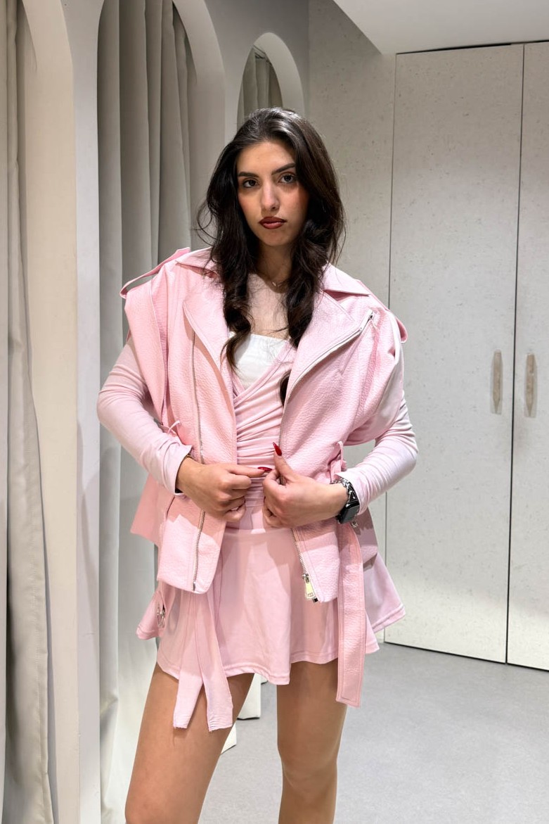 Jacket  Δερματίνη Αμάνικο