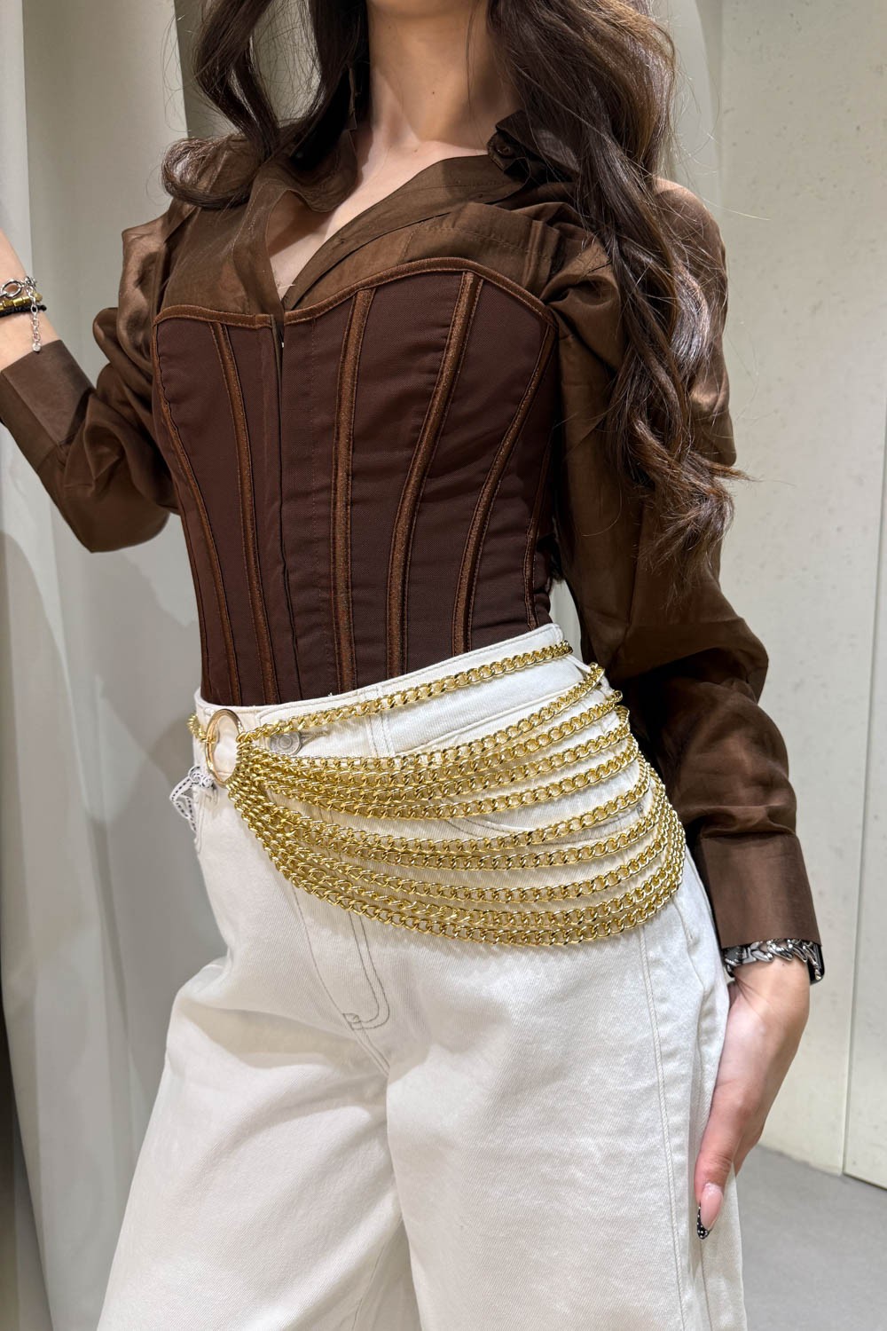 Ζώνη Chains Gold