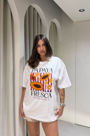 T-shirt Papaya