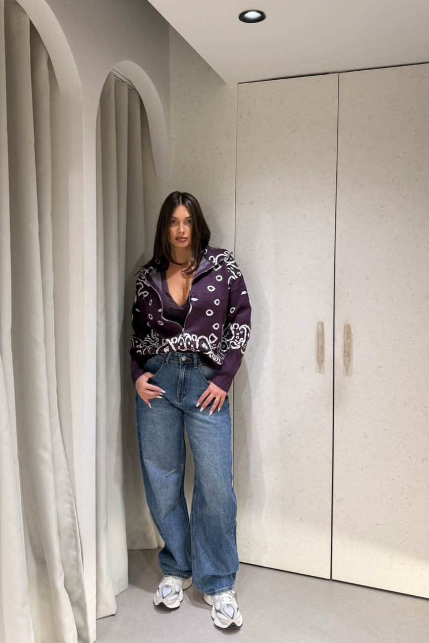 Jean Balloon Blue